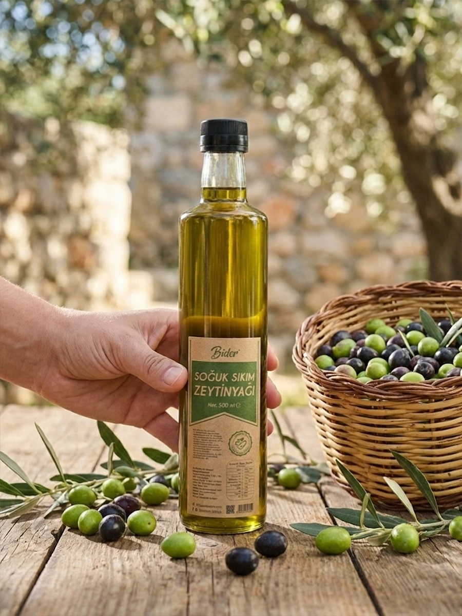 Soğuk Sıkım Zeytinyağı